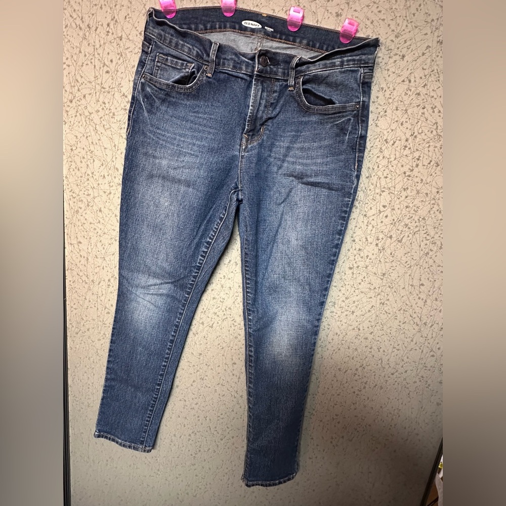 Old Navy Women's Cropped Blue Jeans